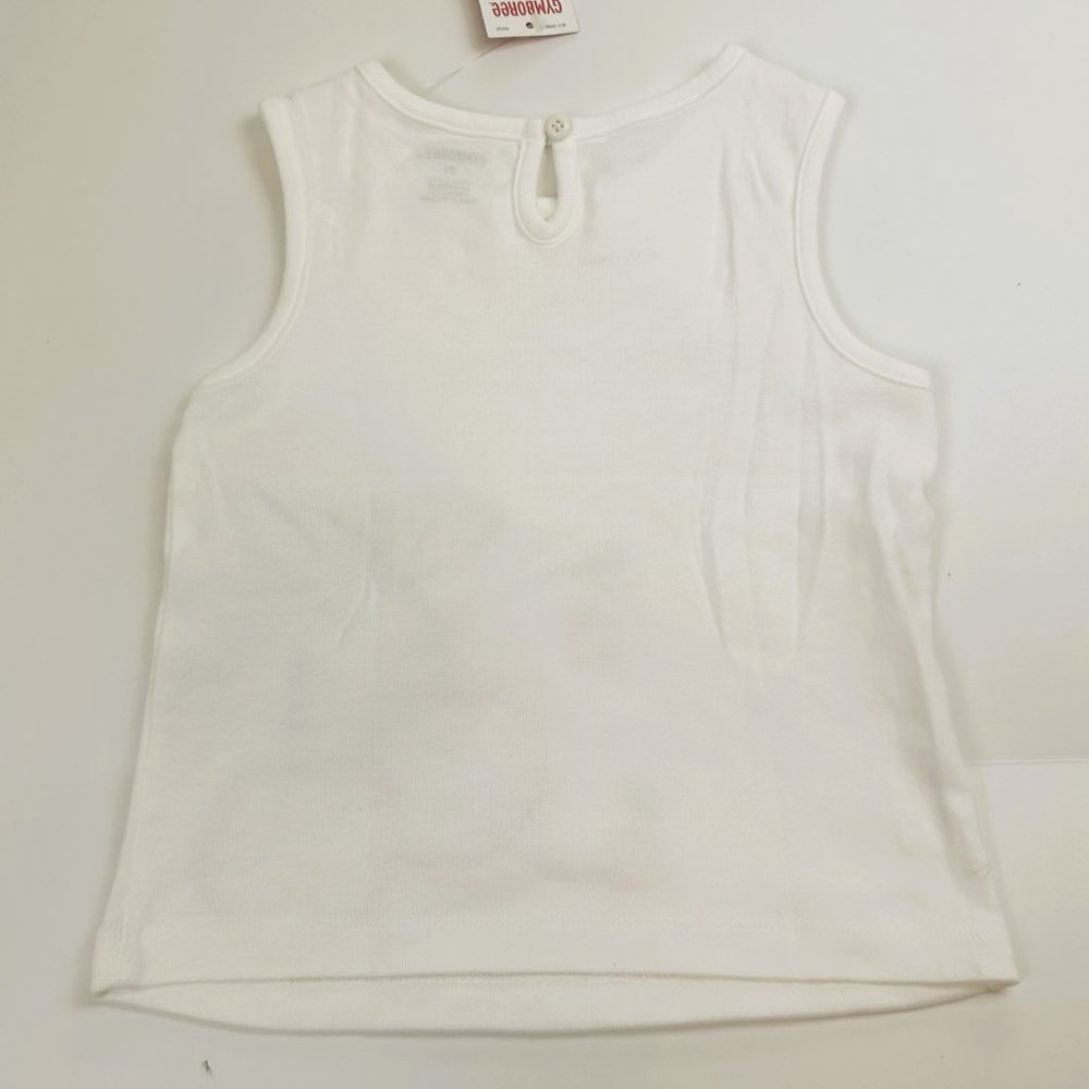 NWT Gymboree Girl Cherry Baby Embroidered Cherry Skort & Cherry Tank Size 3 - Picture 7 of 7